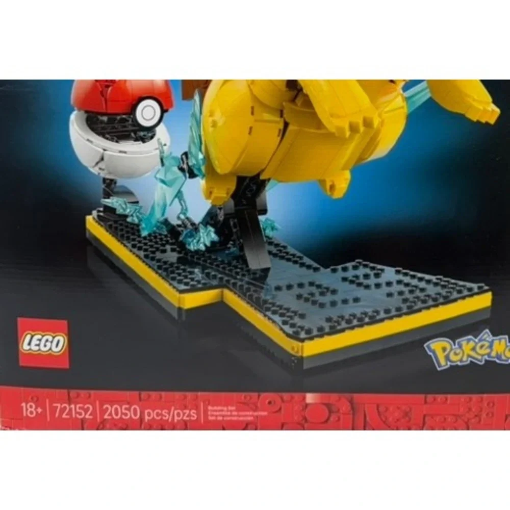 LEGO Pokemon Pikachu and Poke Ball Building Set 72152 Adult 2050 Pcs New - Picture 3 of 8